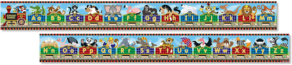 The Letter Train Puzzle Strips