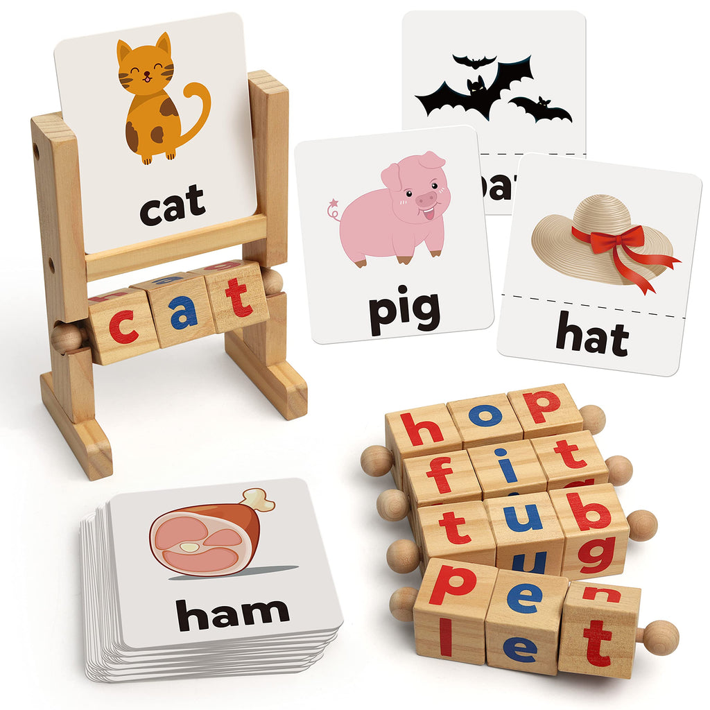 Wooden Reading & Spelling Game
