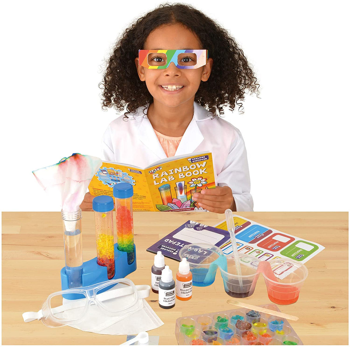 Colorful Science Lab for STEM Kids