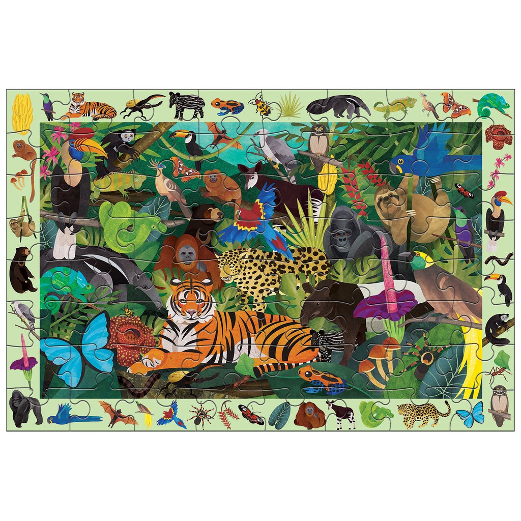 Montessori Search and Find Rainforest Puzzle