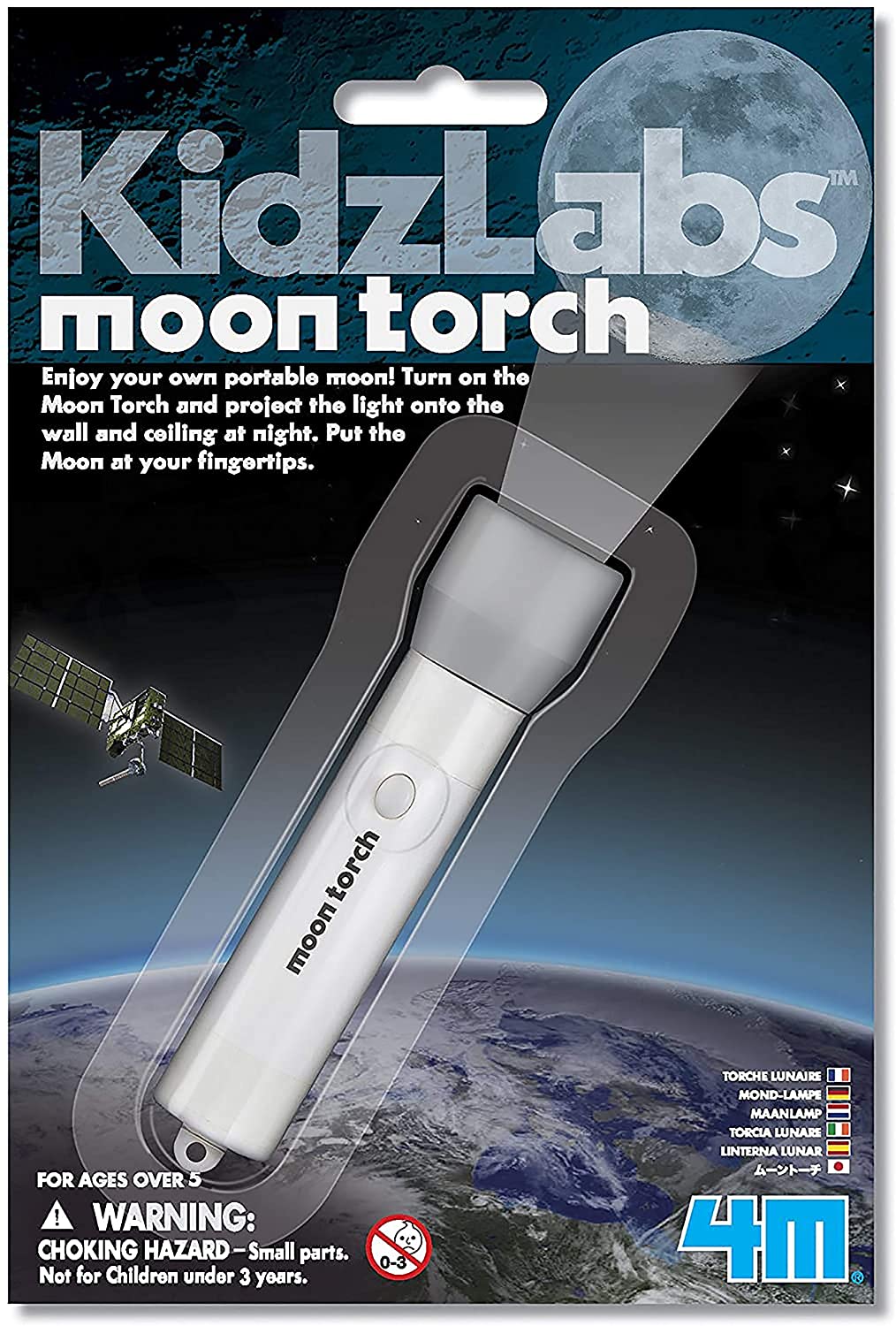 Handheld STEM Moon Projector