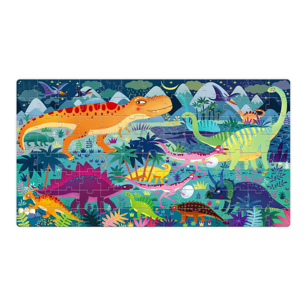 Prehistoric Age Dinosaur Puzzle - 104 Pieces