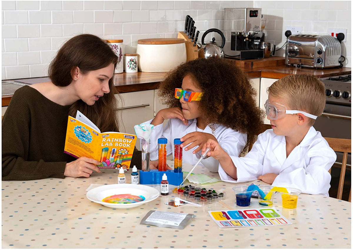 Colorful Science Lab for STEM Kids