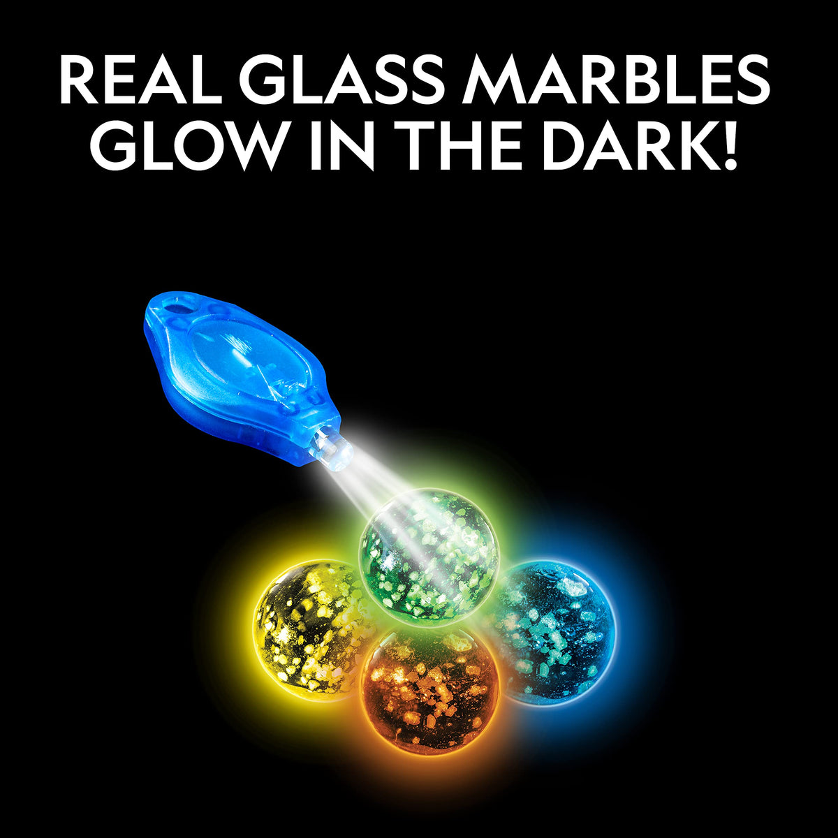 Glow In The Dark 250 Piece Marble Run –  Construction Set