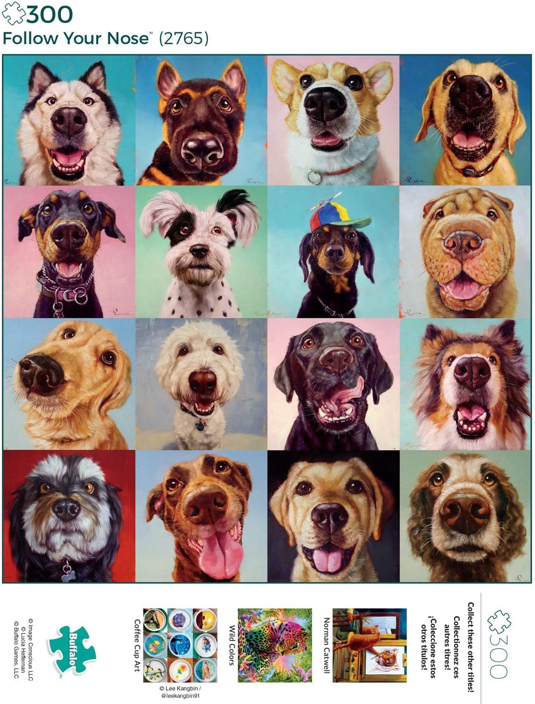 Doggy Faces Puppy Puzzle