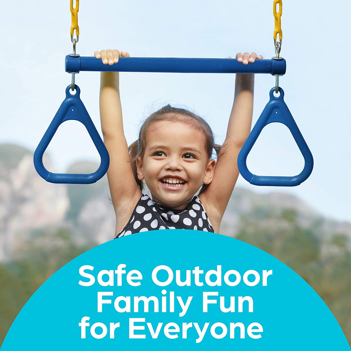 Acrobatic Swing Set for Young Athletes