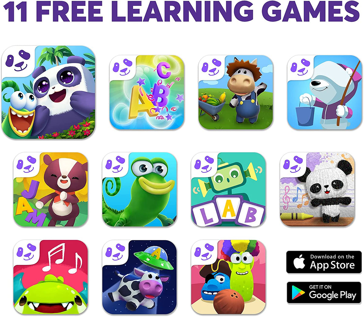Letter Tiles Stack and Learn