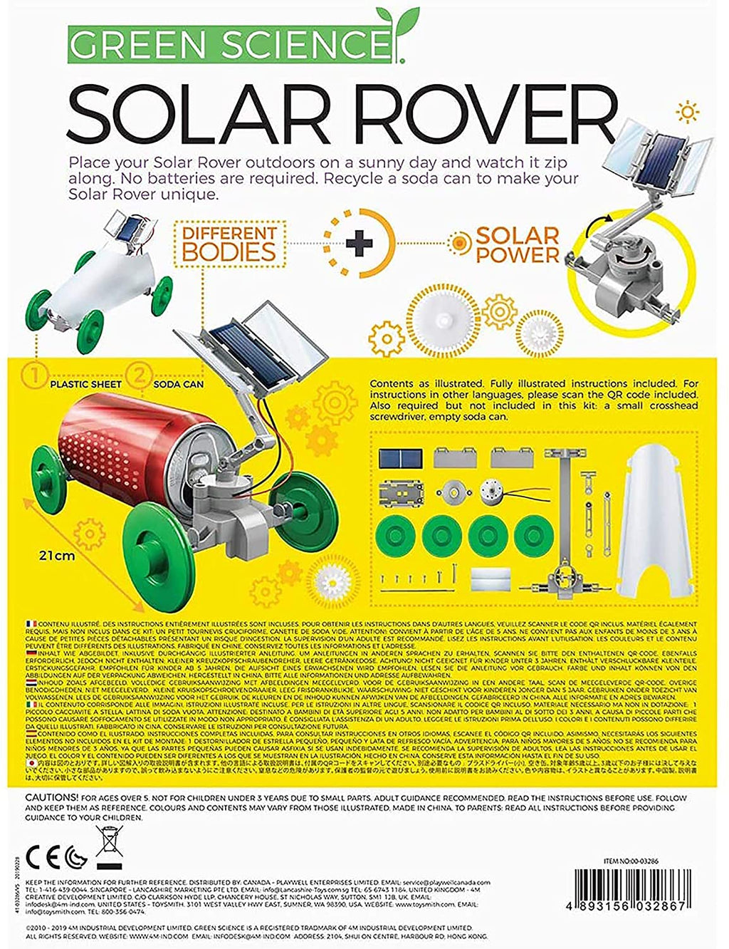 Solar-Powered Roving Machine
