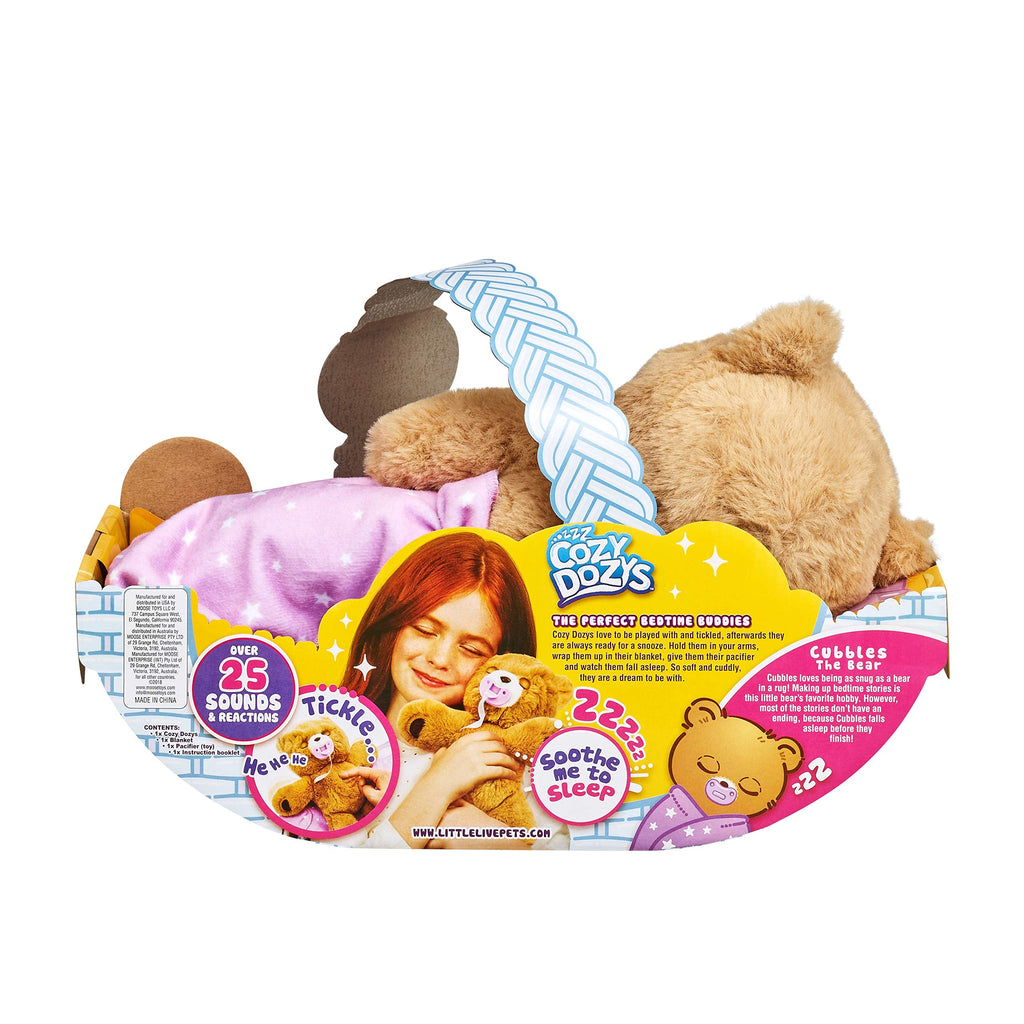 Interactive Cozy Teddy Bear