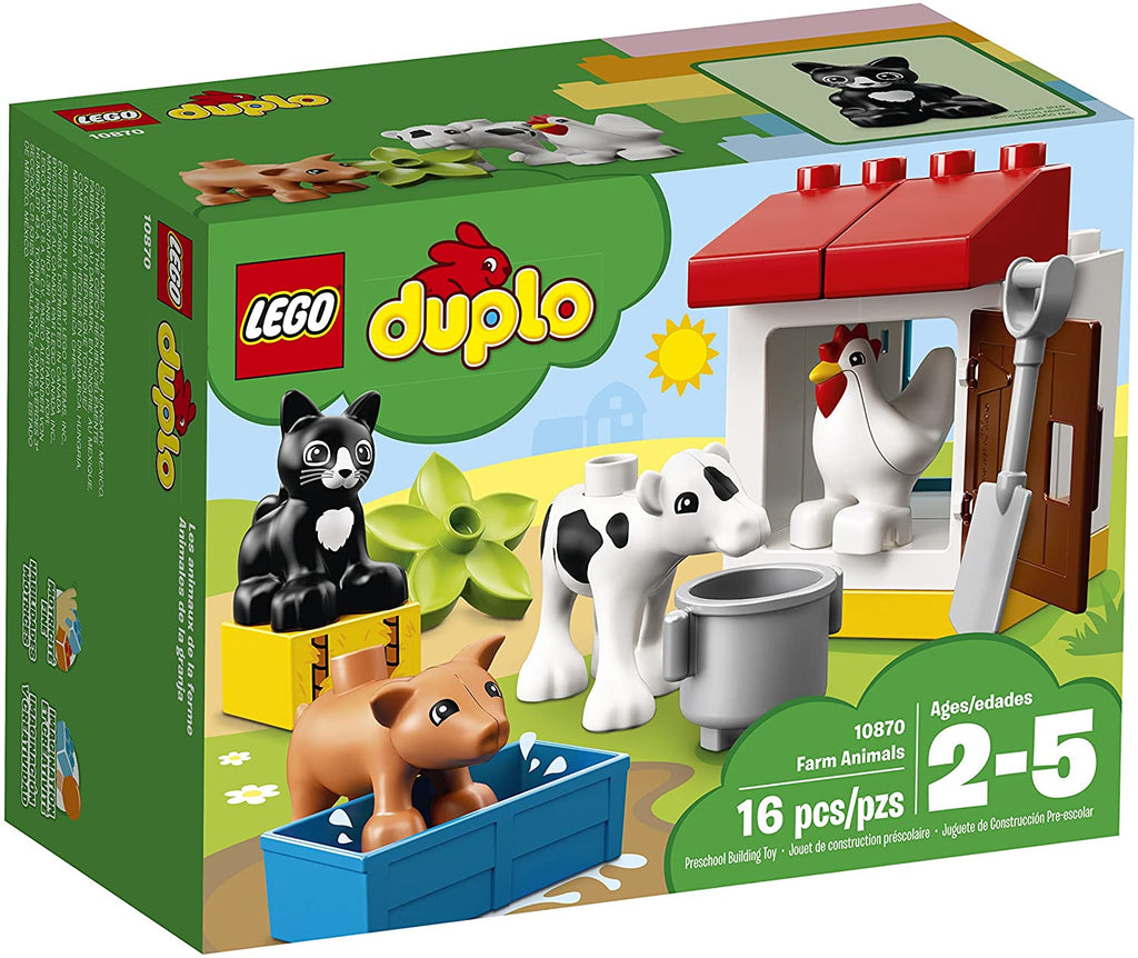 Animal Farm Cute Duplo Construction Set