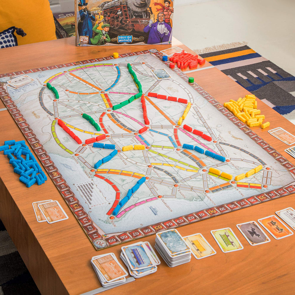 Wonderland Train Adventure - Family board game
