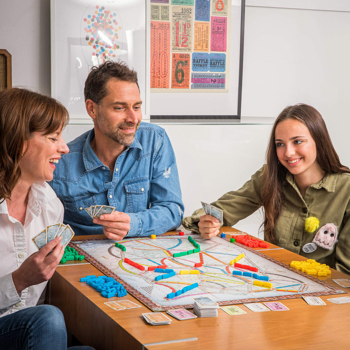 Wonderland Train Adventure - Family board game