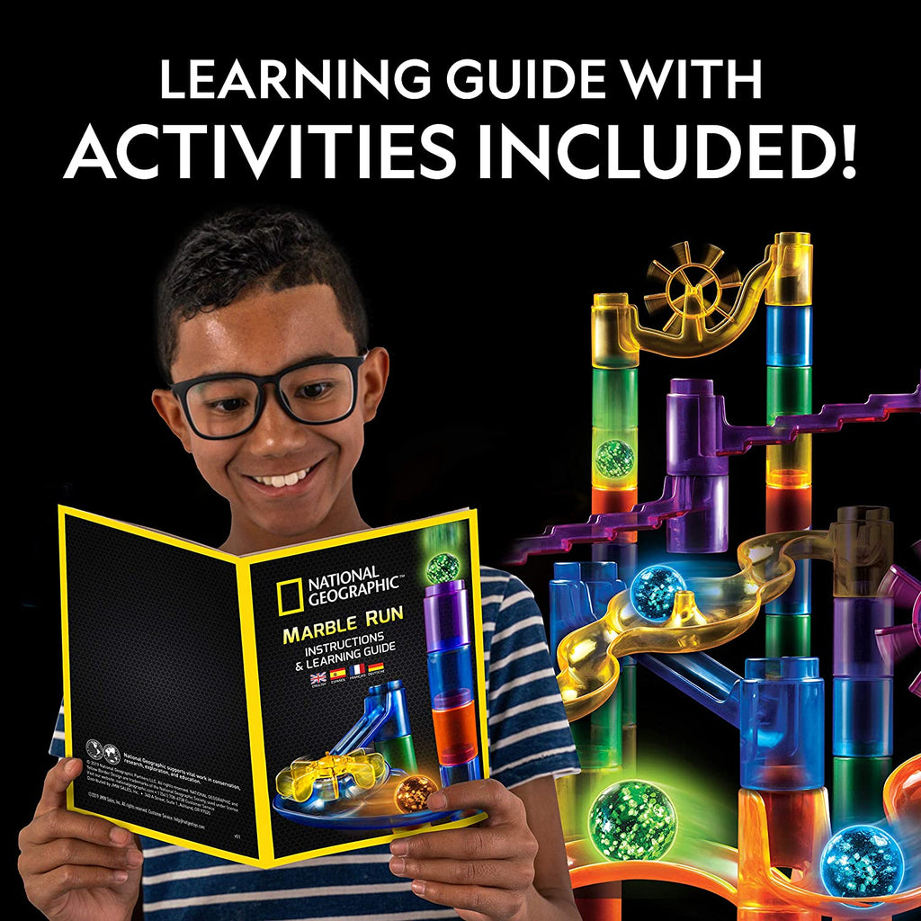 STEM Rainbow Marble Run