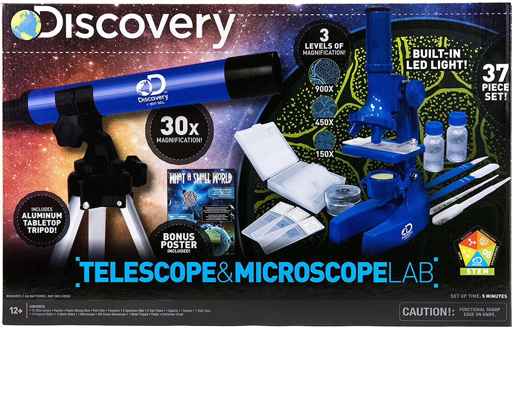 Space STEM Scopes Set - Telescope and Microscope