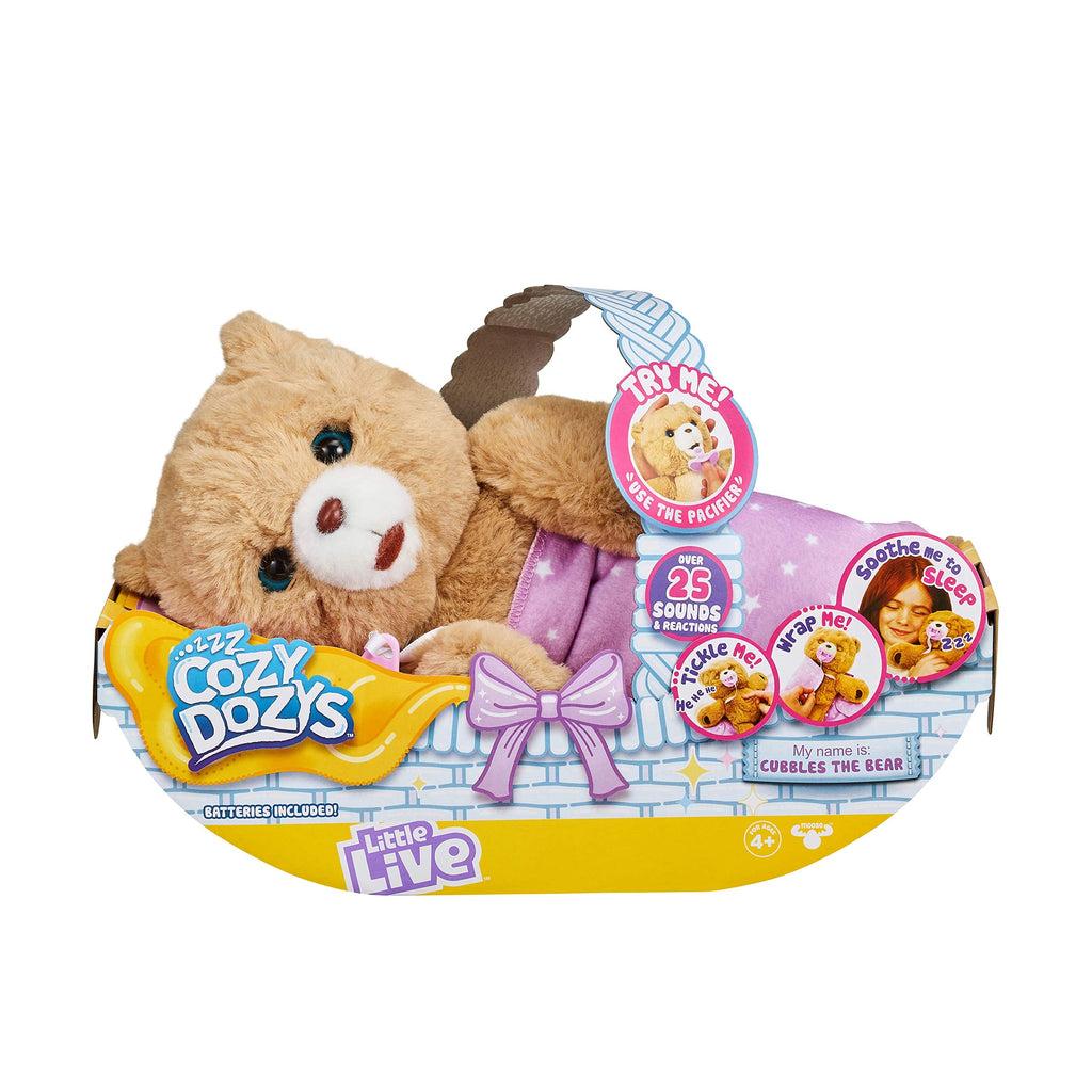 Interactive Cozy Teddy Bear