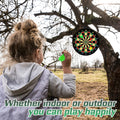 2-in-1 Magnetic Archery & Dartboard