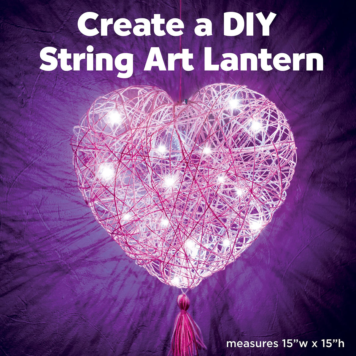 DIY Heart Light Lantern