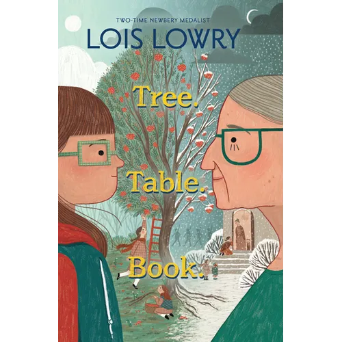 Tree. Table. Book.