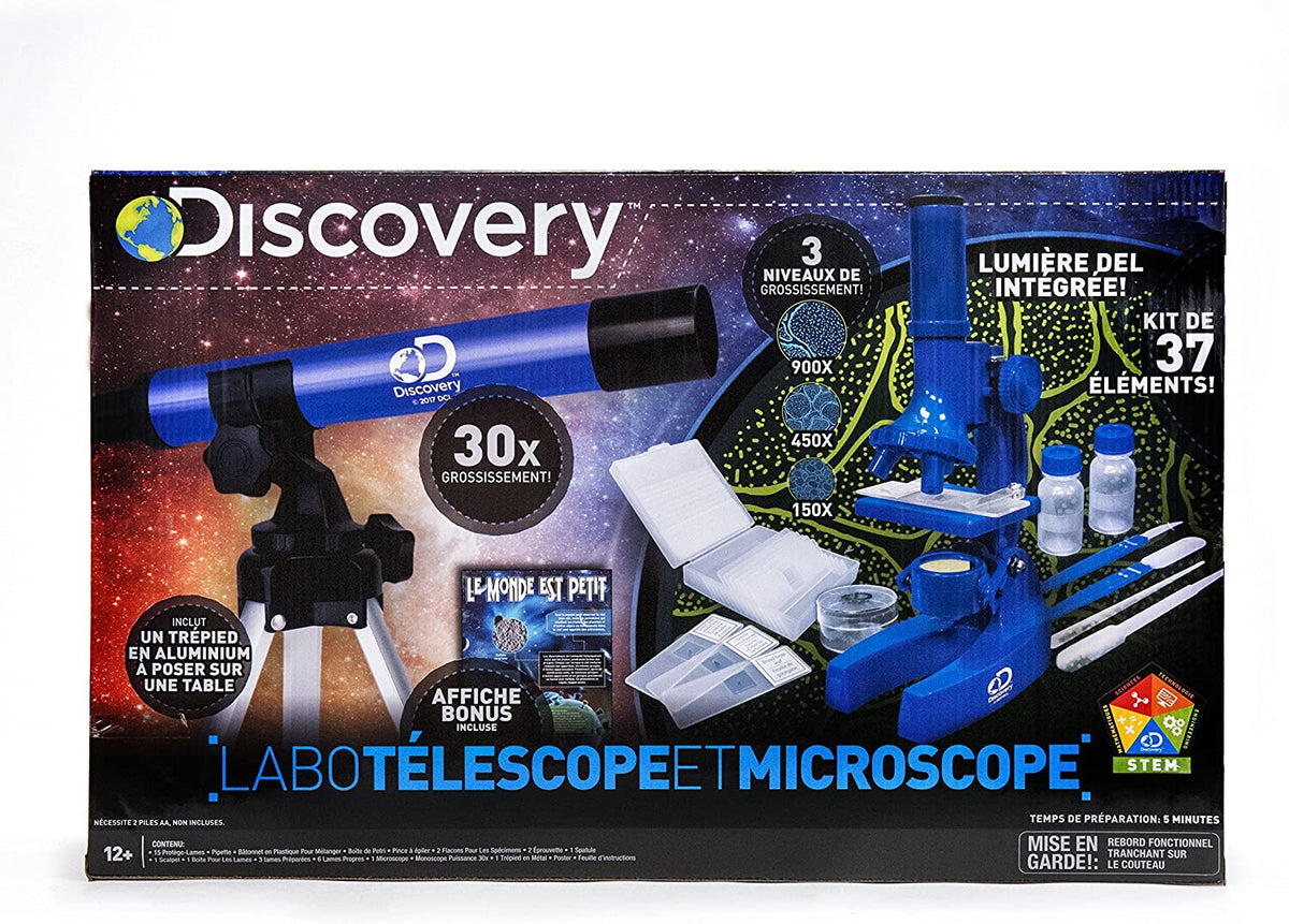 Space STEM Scopes Set - Telescope and Microscope