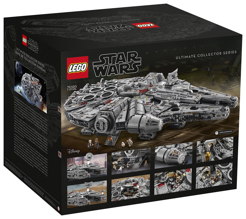 Star Wars Lego Ultimate Millennium Starship Expert Building Kit