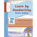 Handwriting Practice Workbook - The Lord's Prayer - Christian Prayers - Print, Level 3: Learn by Handwriting. Adults and Children - PNCP3PE