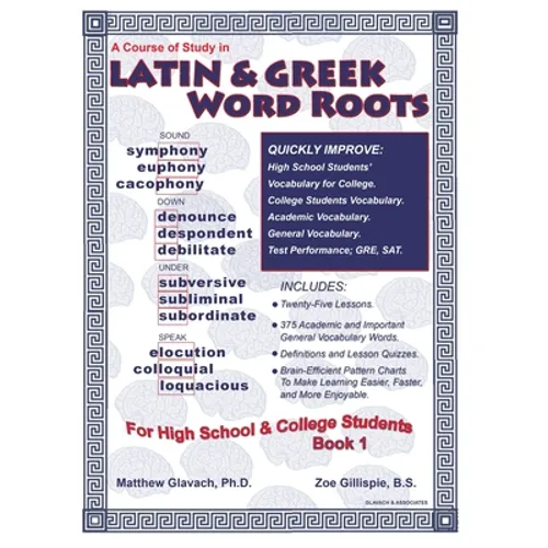 Latin & Greek Word Roots, Book 1