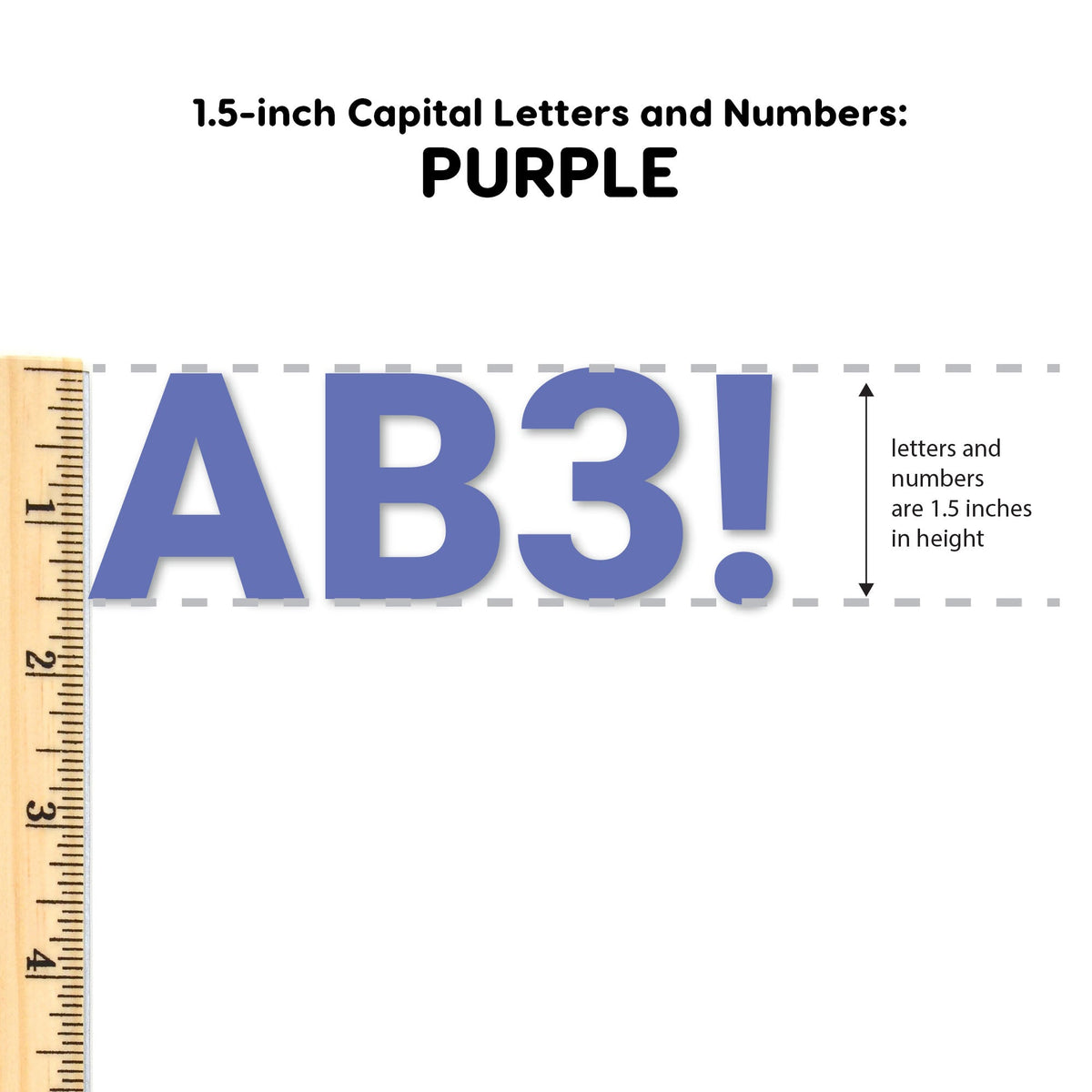 Bulletin Board Letters – 1.5 inch