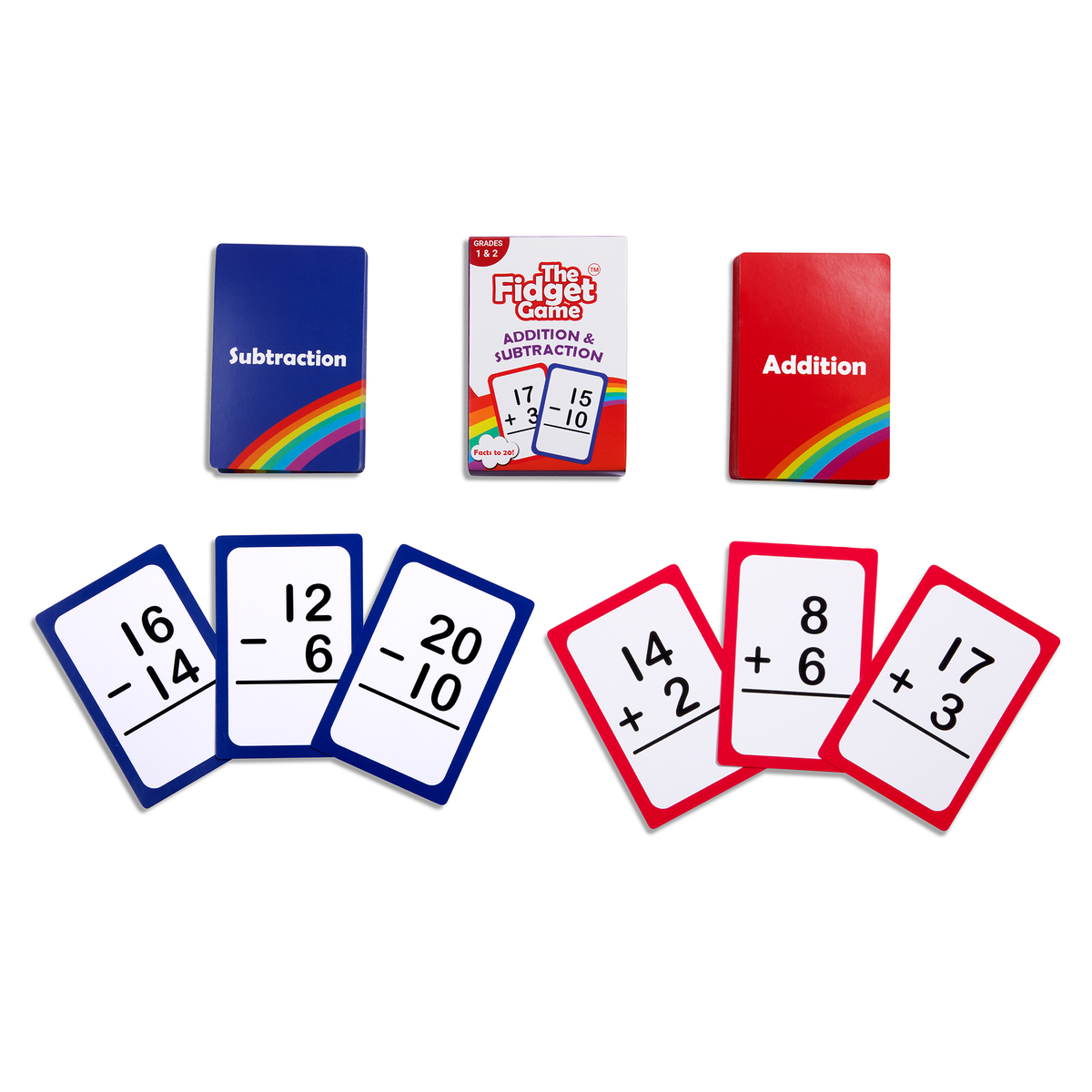 Grade 1 & 2 Addition & Subtraction Card Pack