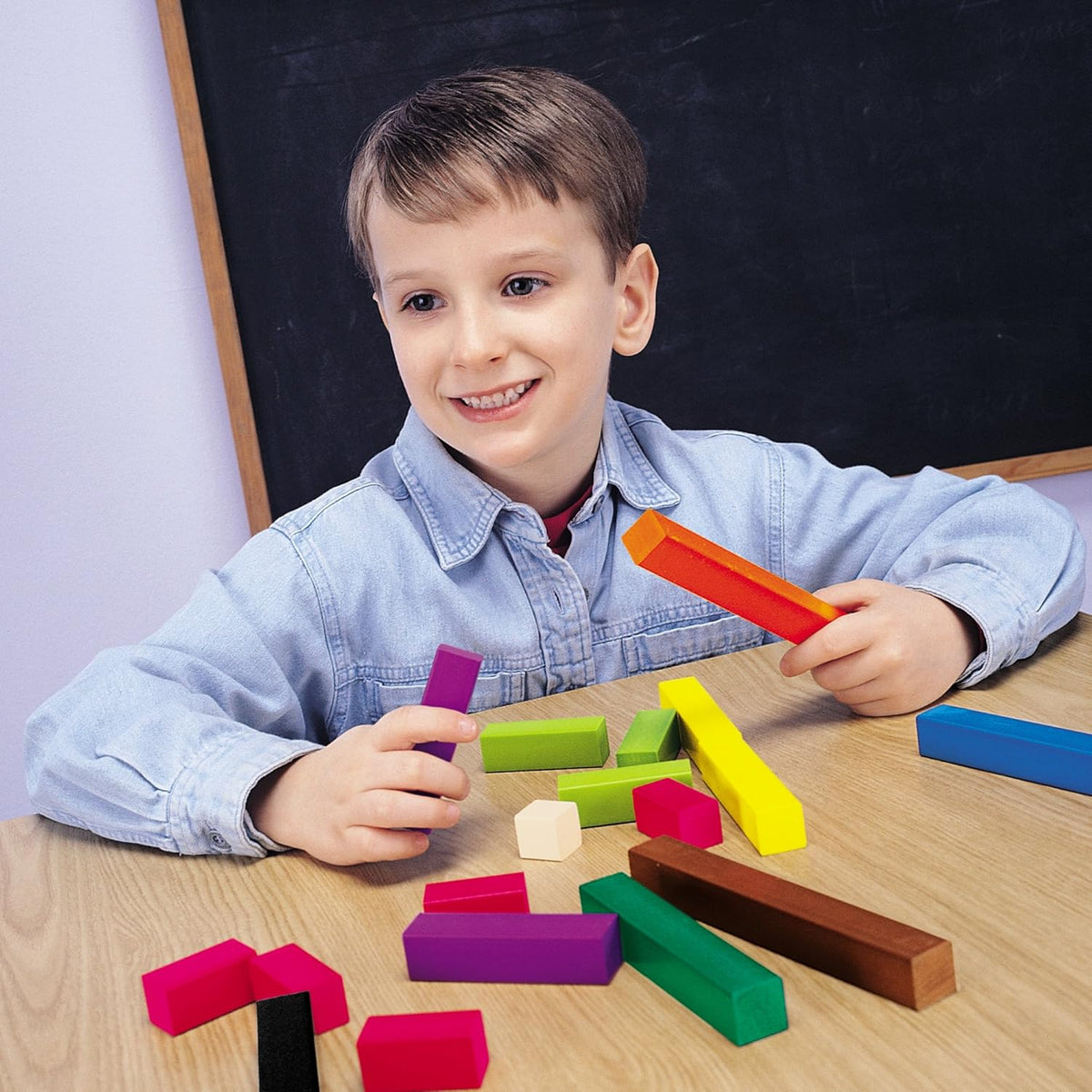 Stack Compare Master Fractions Math Tower for Kids Ages 6+