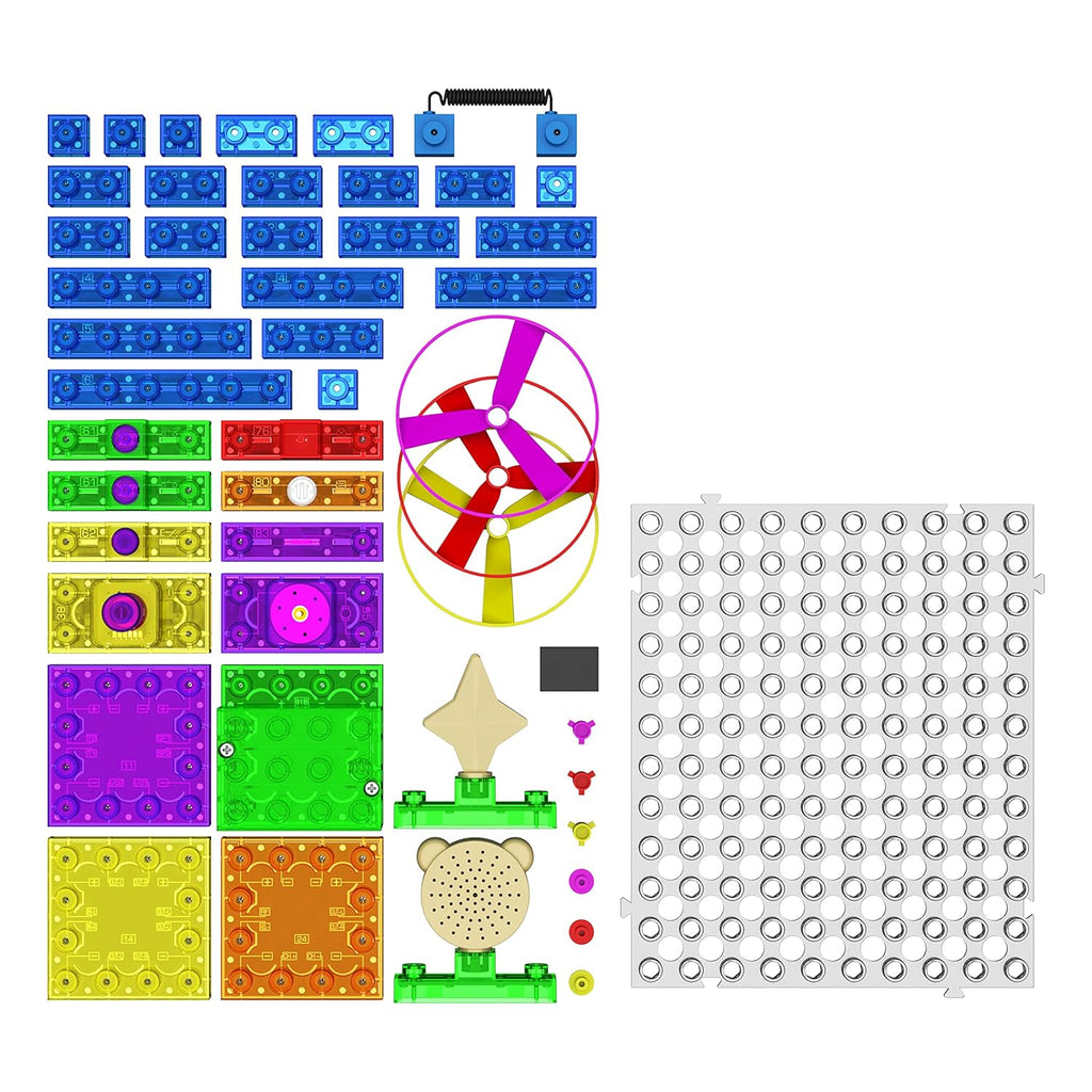 Electronic Circuit Building Kit for Kids 100+ STEM Projects
