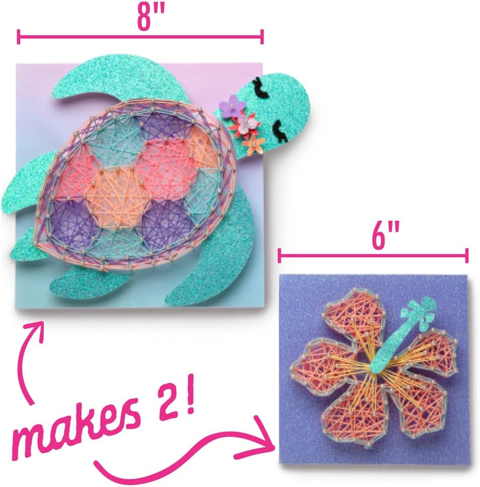 Sea Turtle String Art Kit for Creative Kids