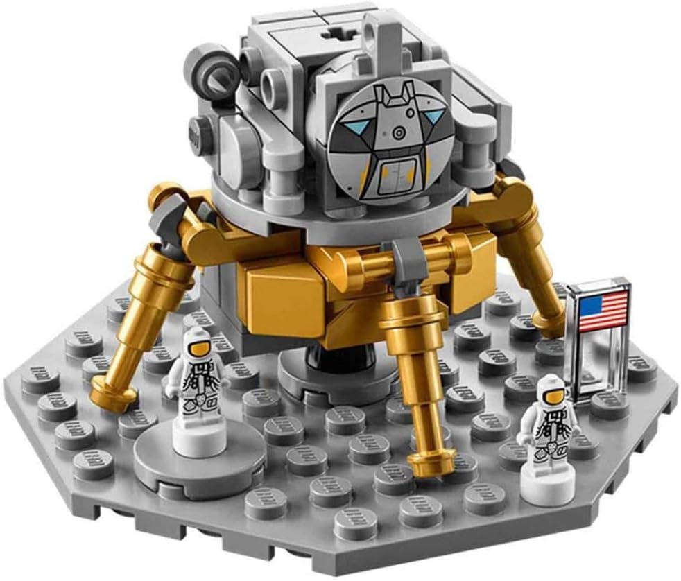NASA Apollo Saturn V Rocket Lego Building Kit – 1969 Piece Space STEM Model
