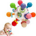 Montessori Sensory Teething Toy for Babies - Tiny Hands Big Discoveries :)