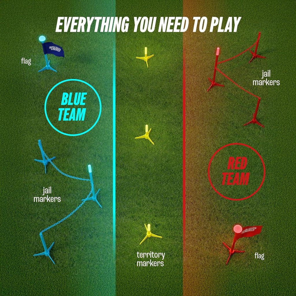 Glow Battle Capture the Flag, Light Up Outdoor Adventure Game for Kids & Families