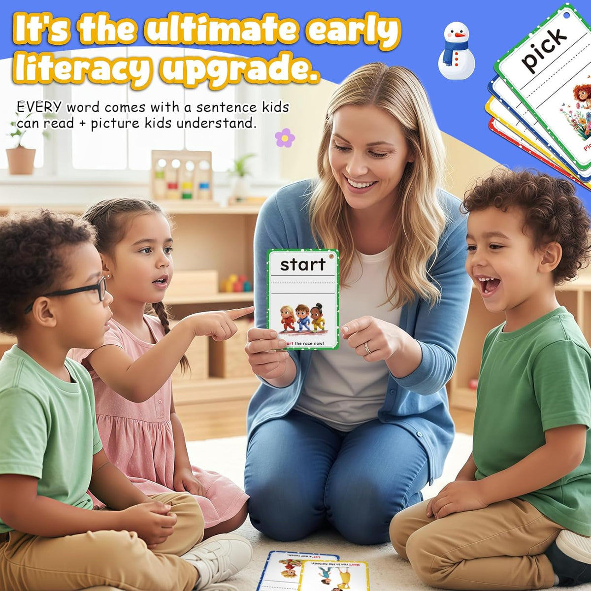 Reading Success Sight Word Flash Cards for Growing Learners