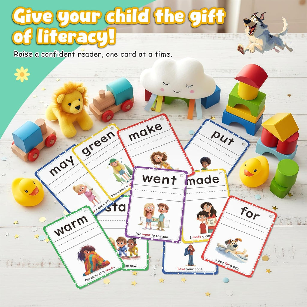 Reading Success Sight Word Flash Cards for Growing Learners
