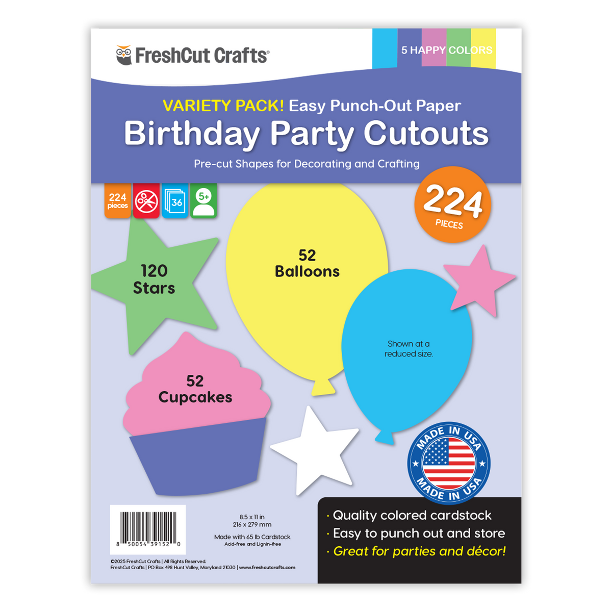 Birthday Party Cutouts