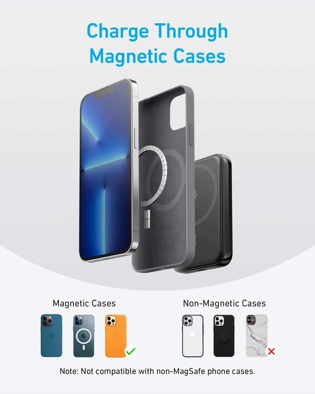 Anker <b>321</b> MagGo Battery (PowerCore Magnetic 5K)
