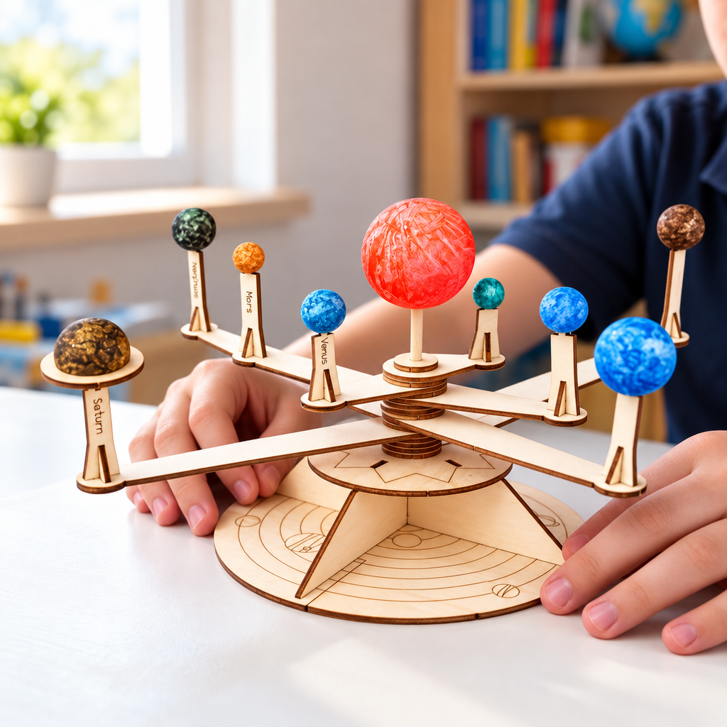 DIY Solar System Model Kit – Build, Paint & Explore
