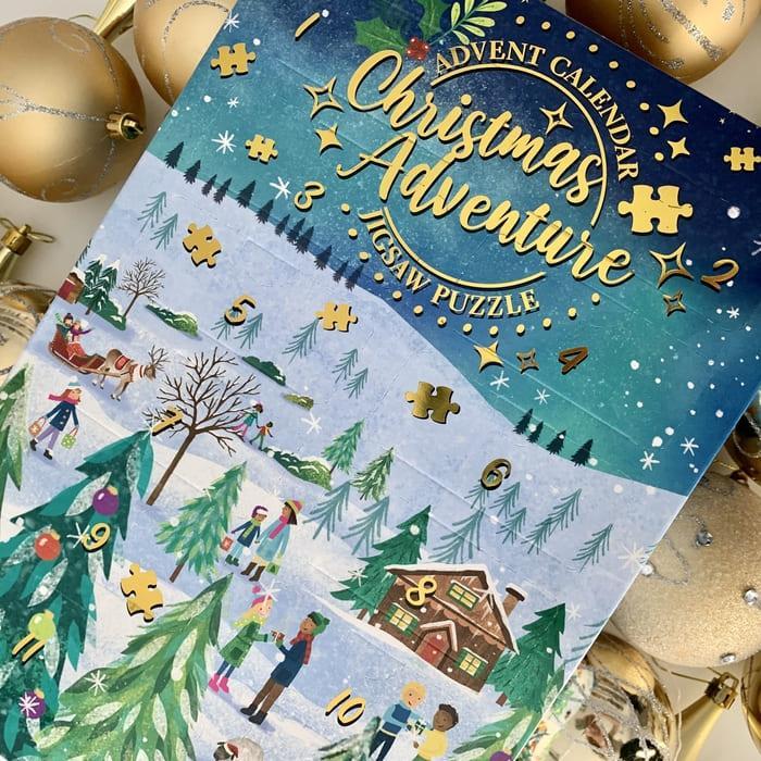 Christmas Adventure Advent Calendar 24 Jigsaw Puzzles Gibsons