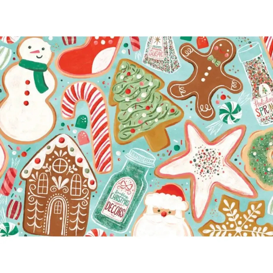 Christmas Cookies 500 Piece Jigsaw Puzzle PuzzleFolk