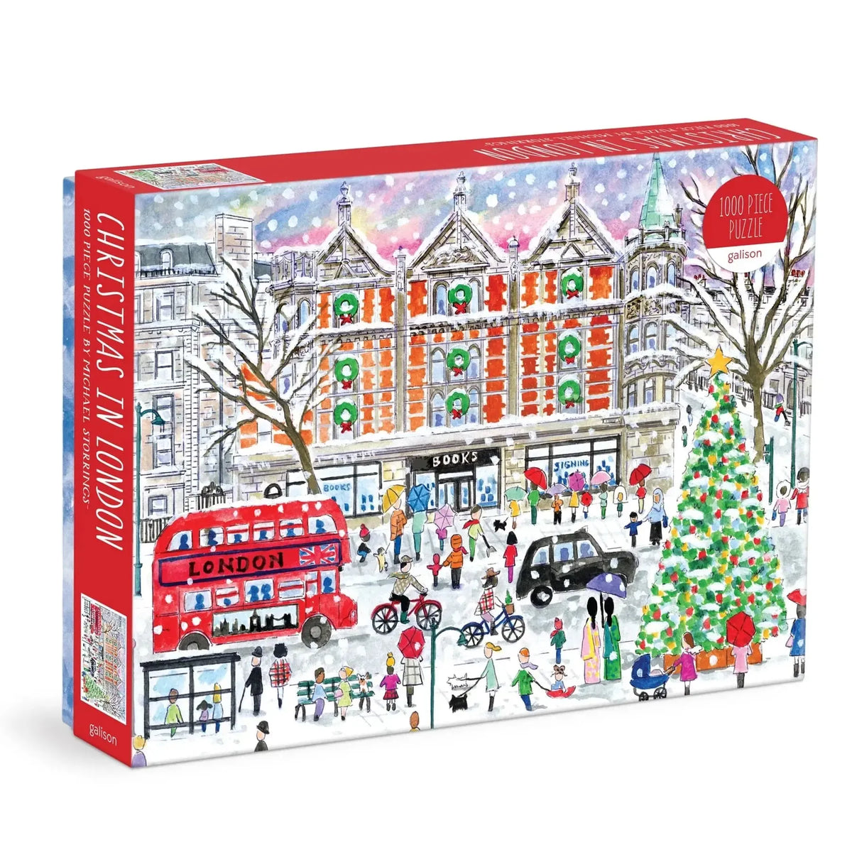 Christmas in London 1000 Piece Jigsaw Puzzle Galison
