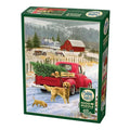 Christmas on the Farm 1000 Piece Jigsaw Puzzle Cobble Hill
