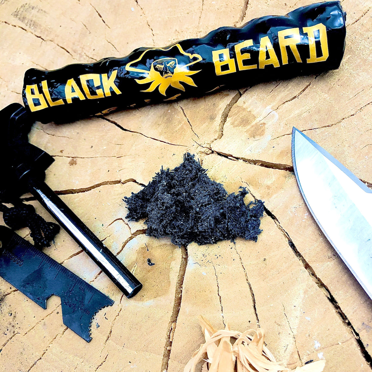 Black Beard Weather-Proof Firestarter