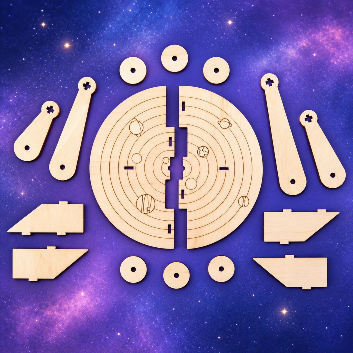 DIY Solar System Model Kit – Build, Paint & Explore