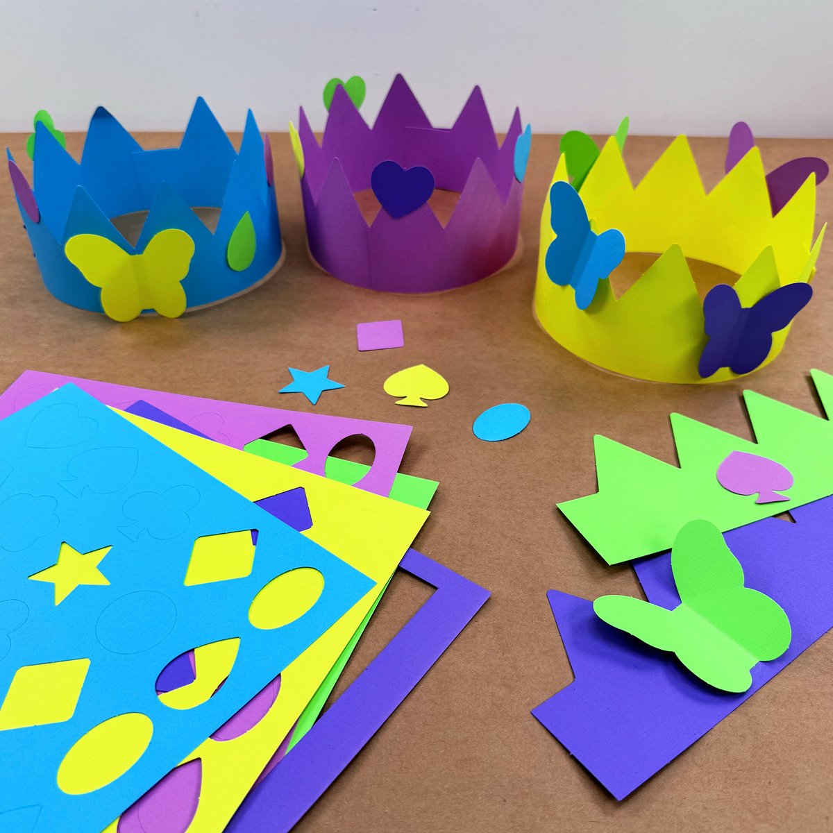 DIY Paper Crowns