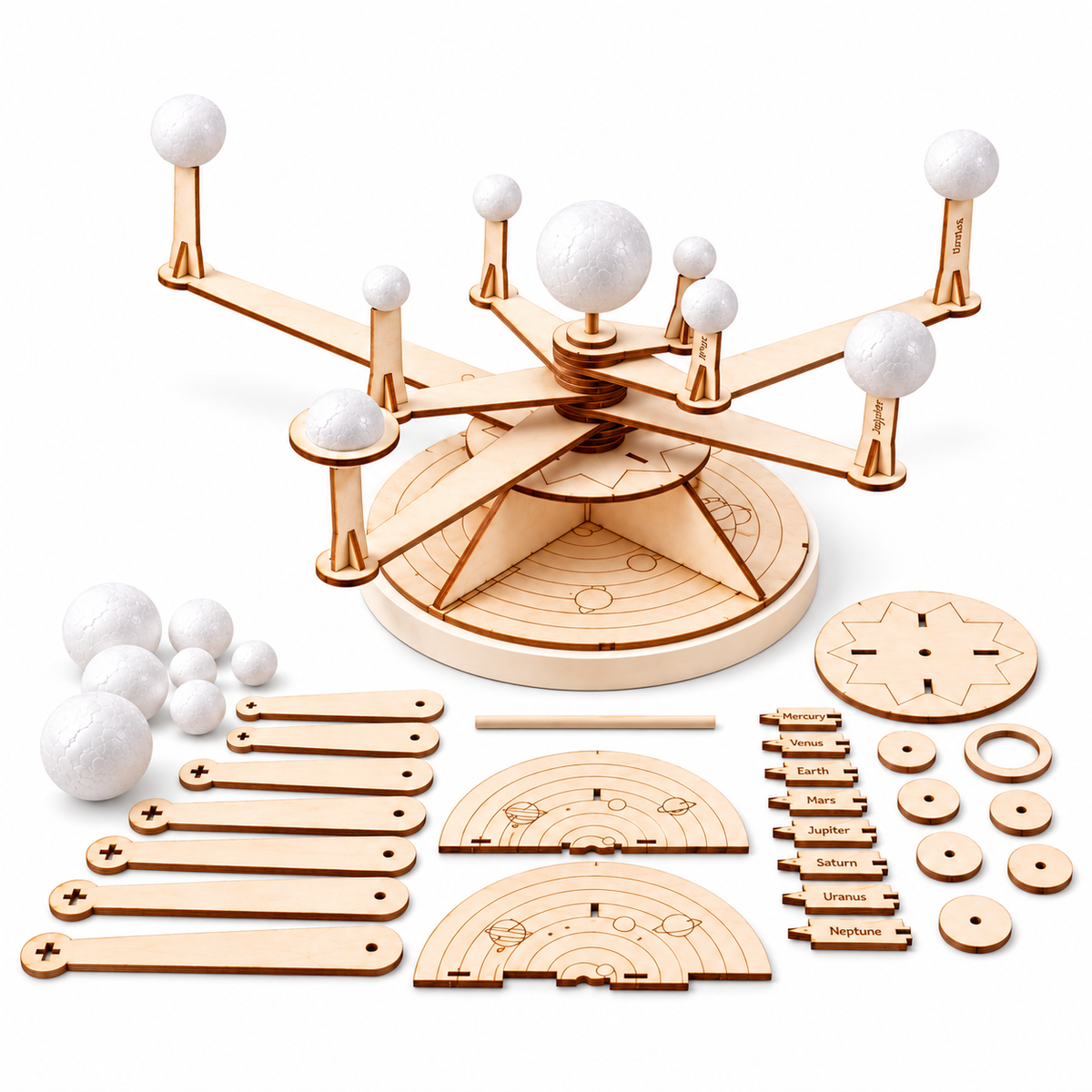 DIY Solar System Model Kit – Build, Paint & Explore