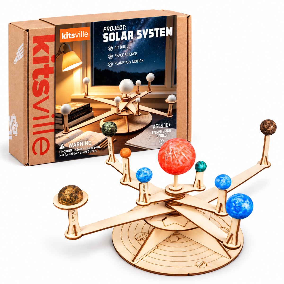 DIY Solar System Model Kit – Build, Paint & Explore