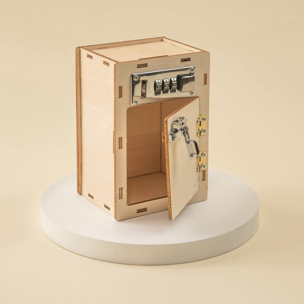 Combination Lock Box DIY Kit, Educational STEM Toy