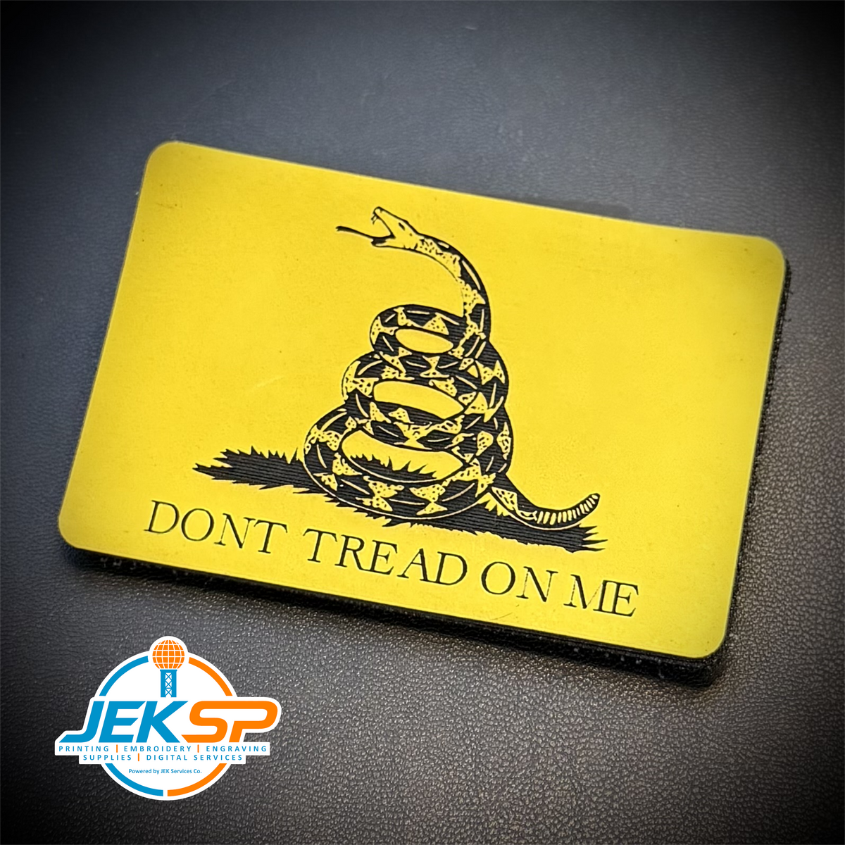 Don’t Tread on Me Gadsden Tactical Flag Patch, 2x3" | Made in USA | VELCRO® Brand Hook Backing